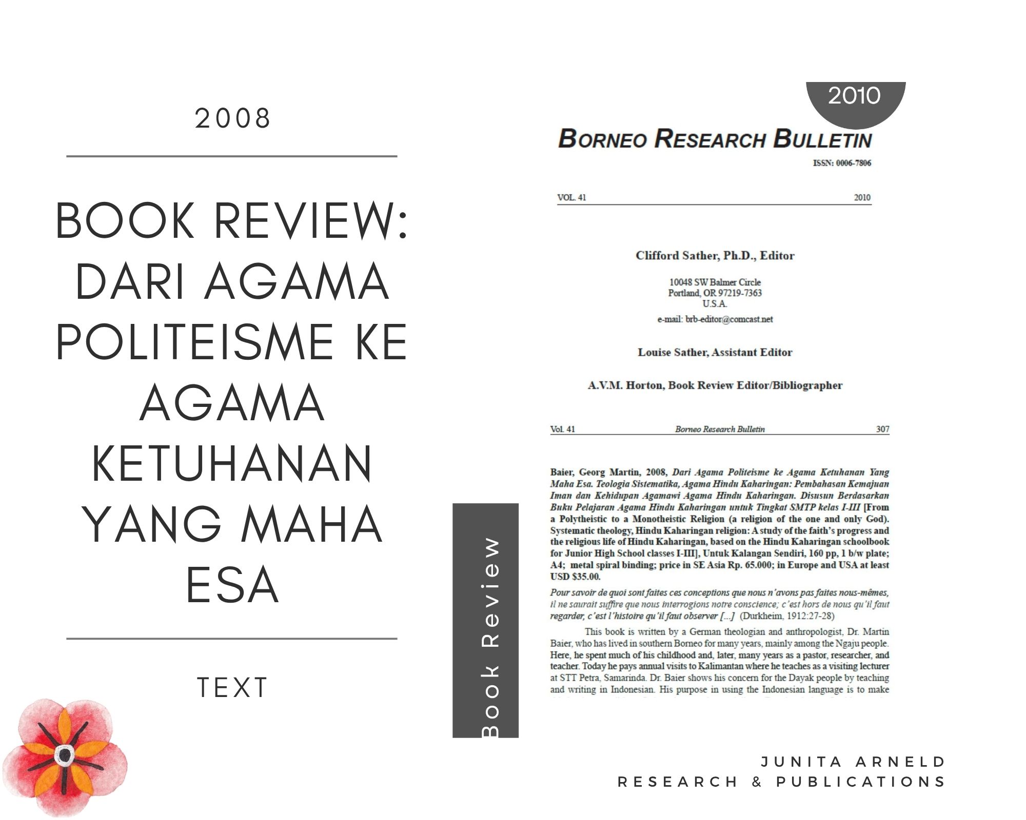 Cover — Book Review: Dari Agama Politeisme ke Agama Ketuhanan Yang Maha Esa